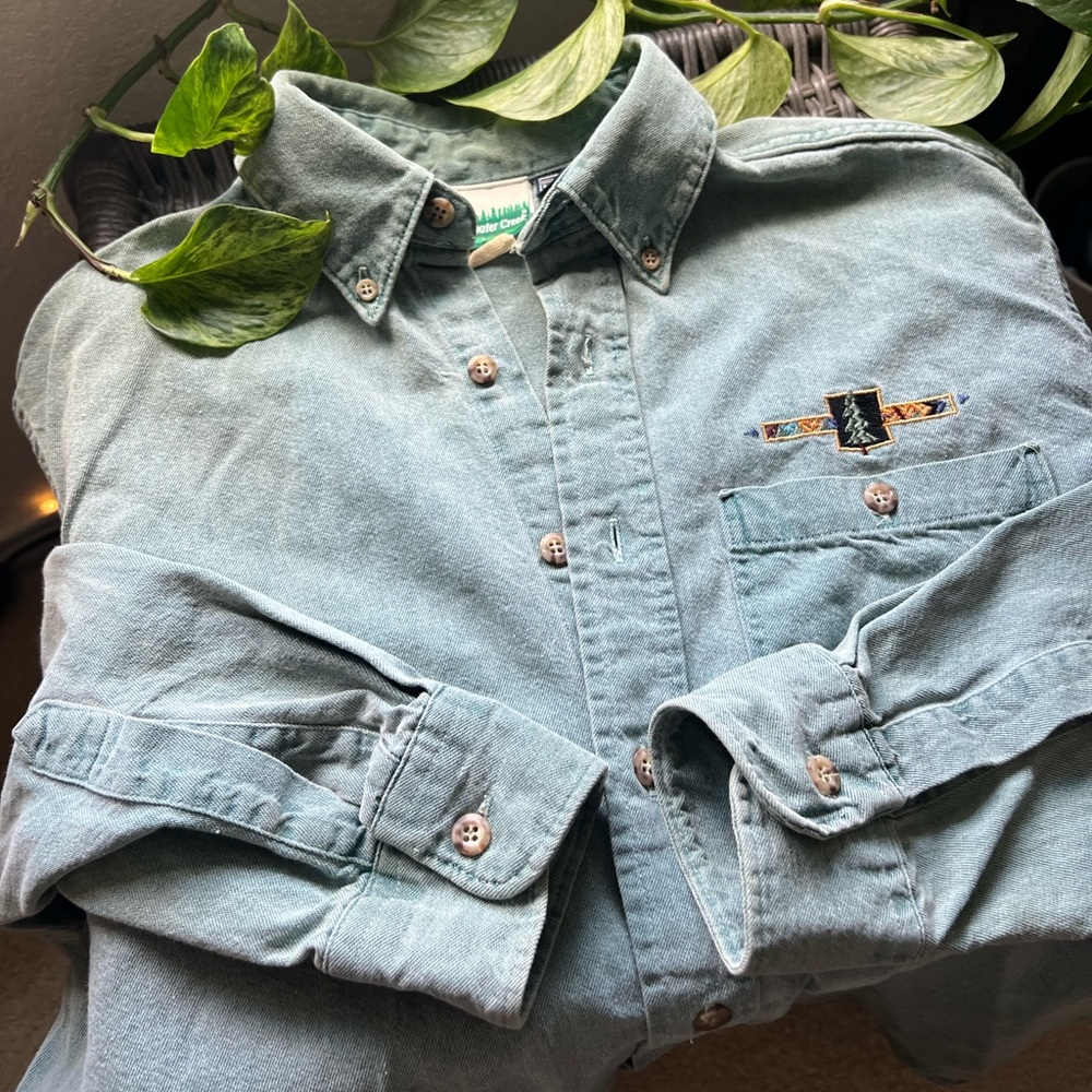 Coldwater Creek western style button down